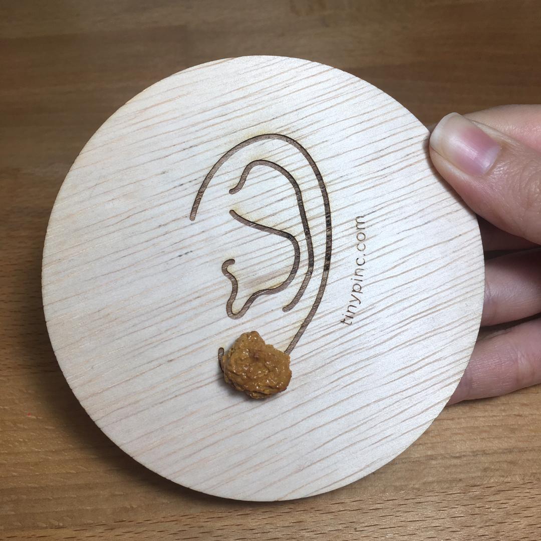 Fried Chicken Earrings TinyPinc Miniatures